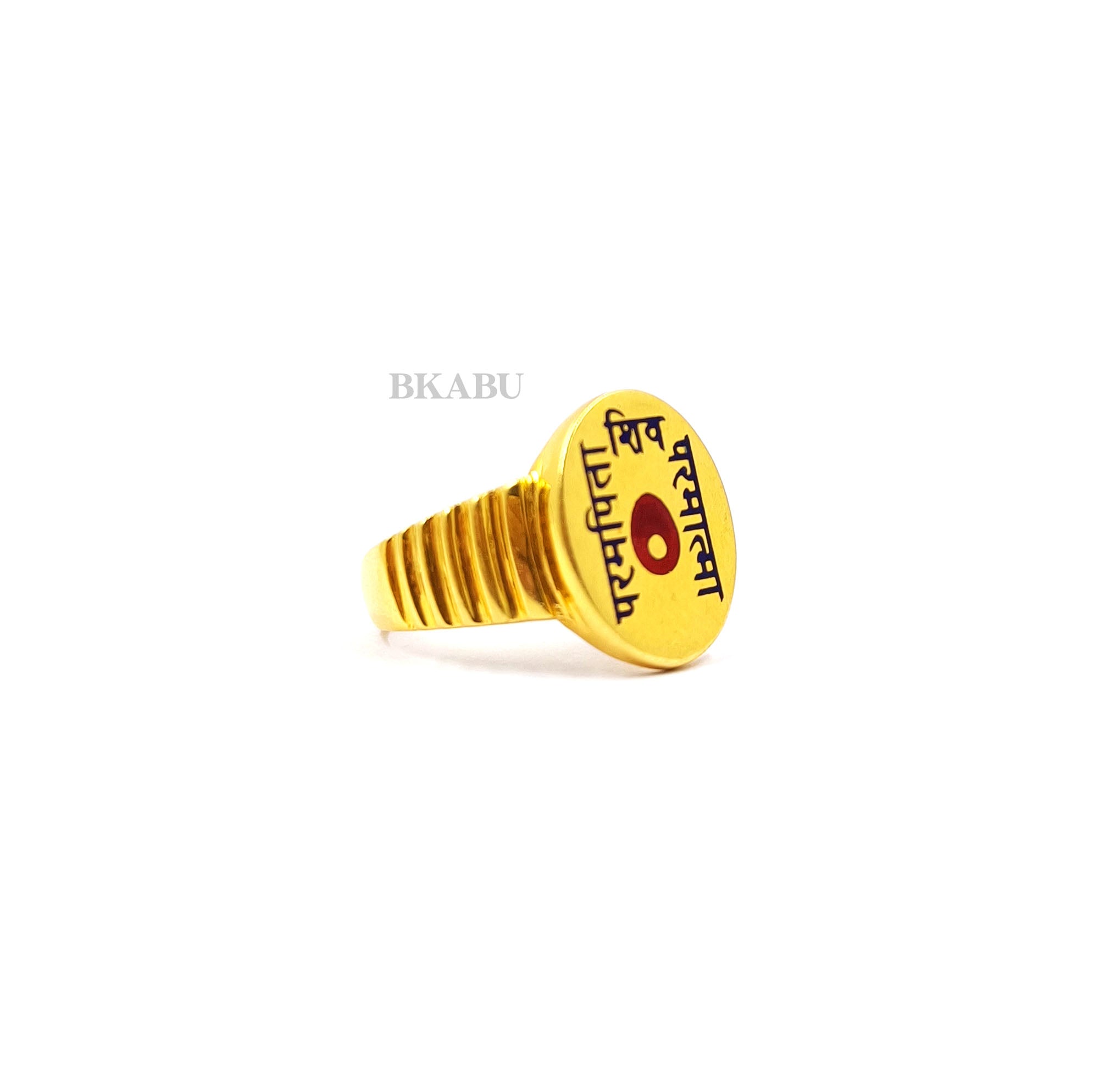 B.K Beautiful Baba Gold Ring-BKGR012