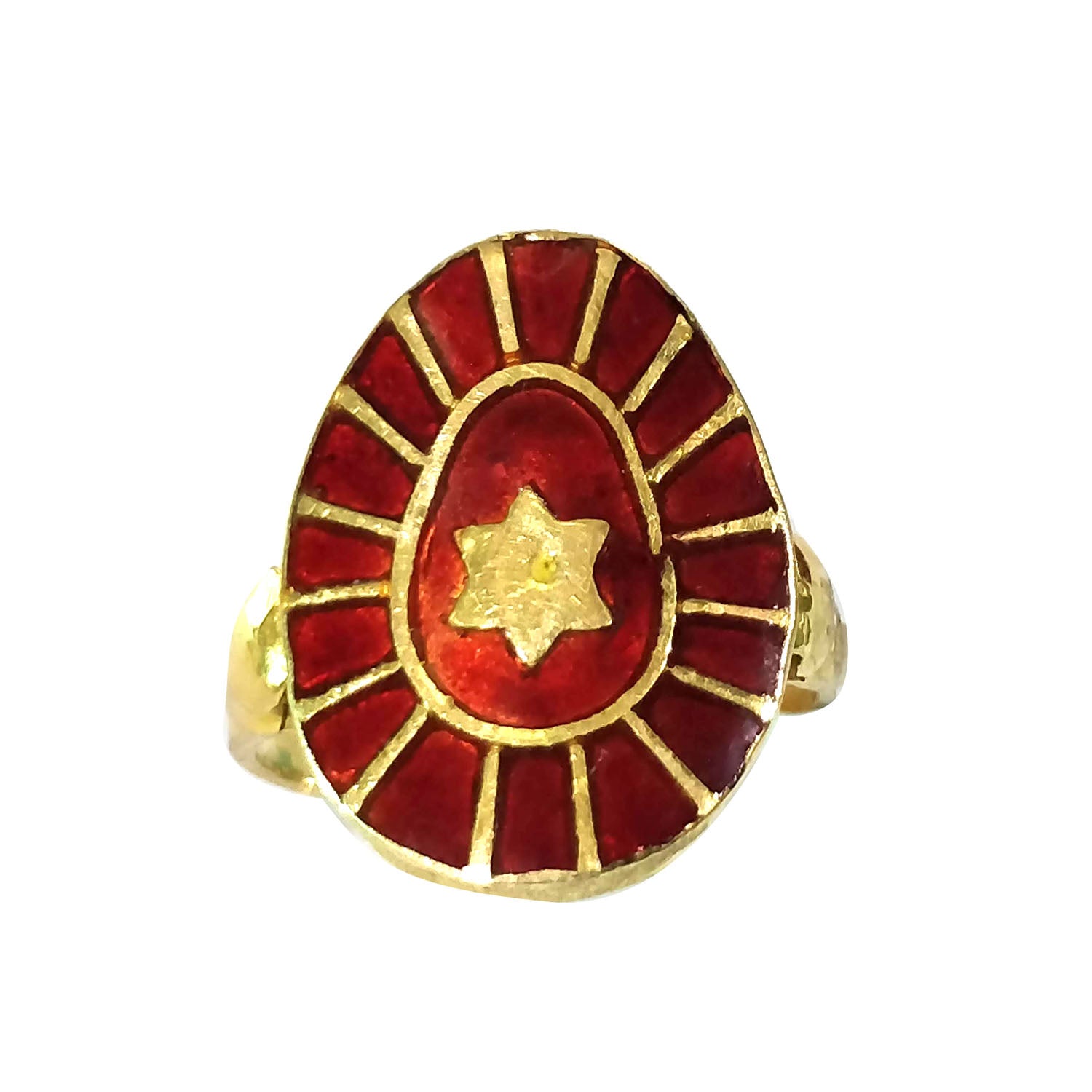 B.K Beautiful Baba Gold Ring-BKGR001