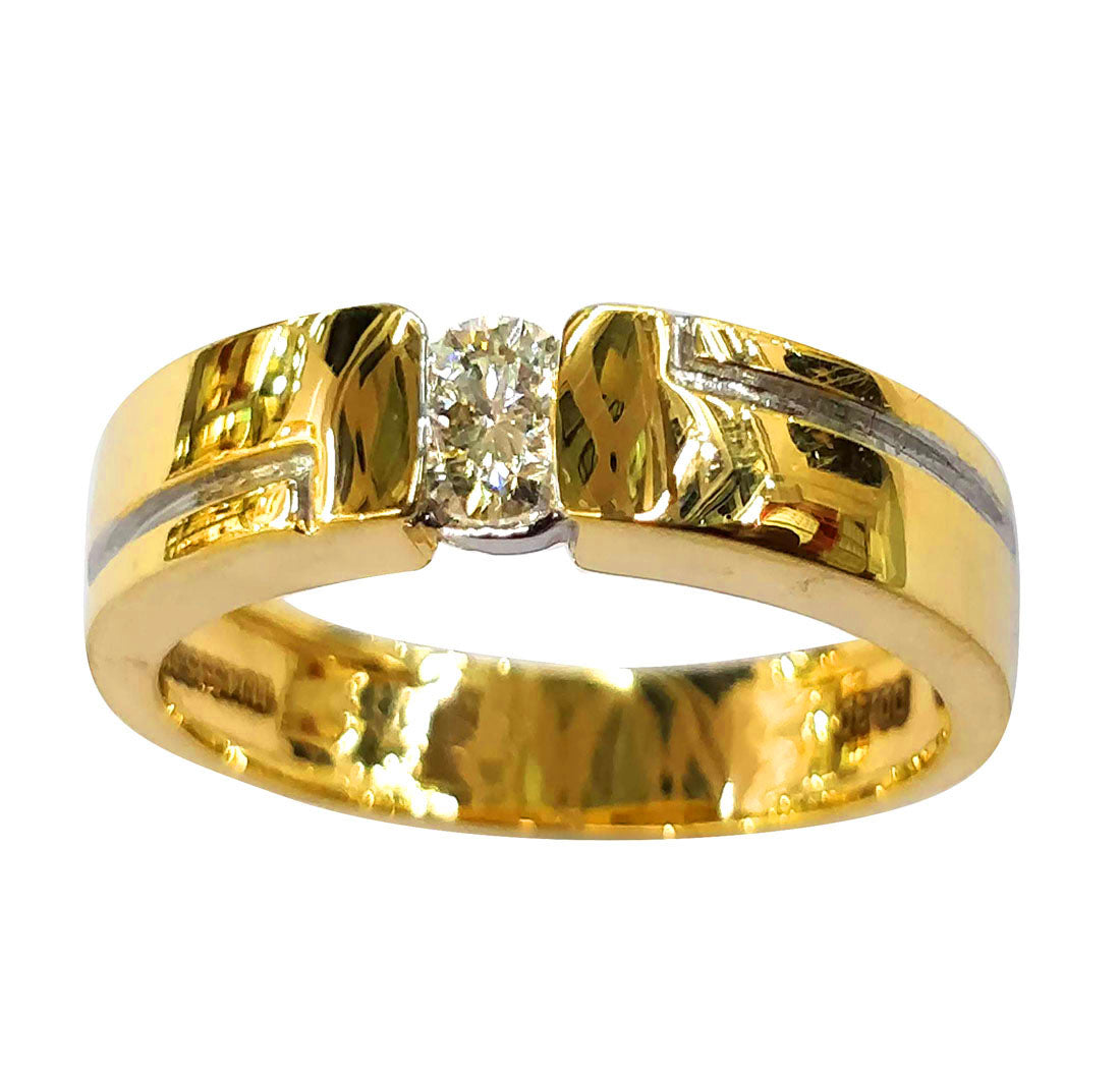 Men's Diamond Ring-RMDG1