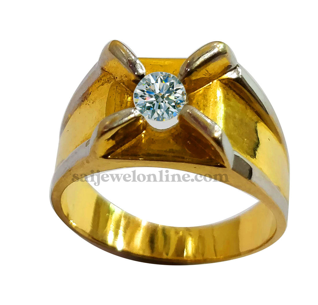 Men's Diamond Ring-RMDG3