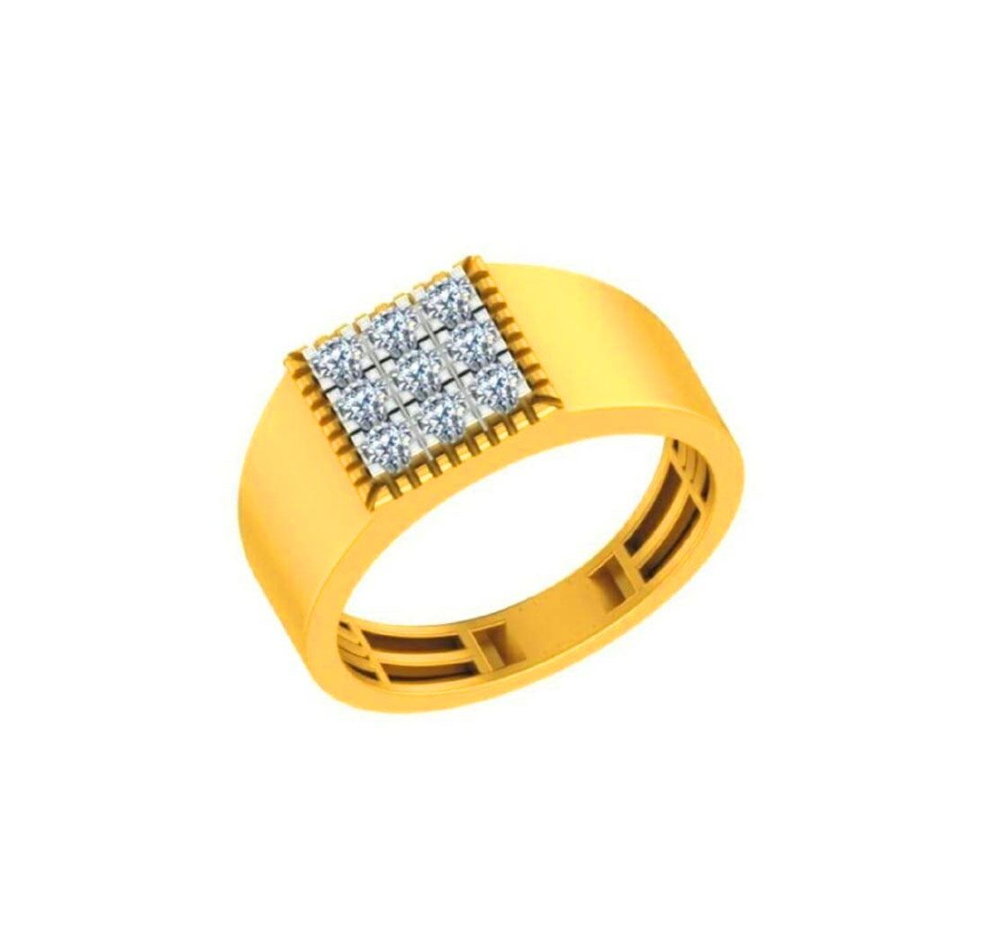 Men's Diamond Ring-RMDG6
