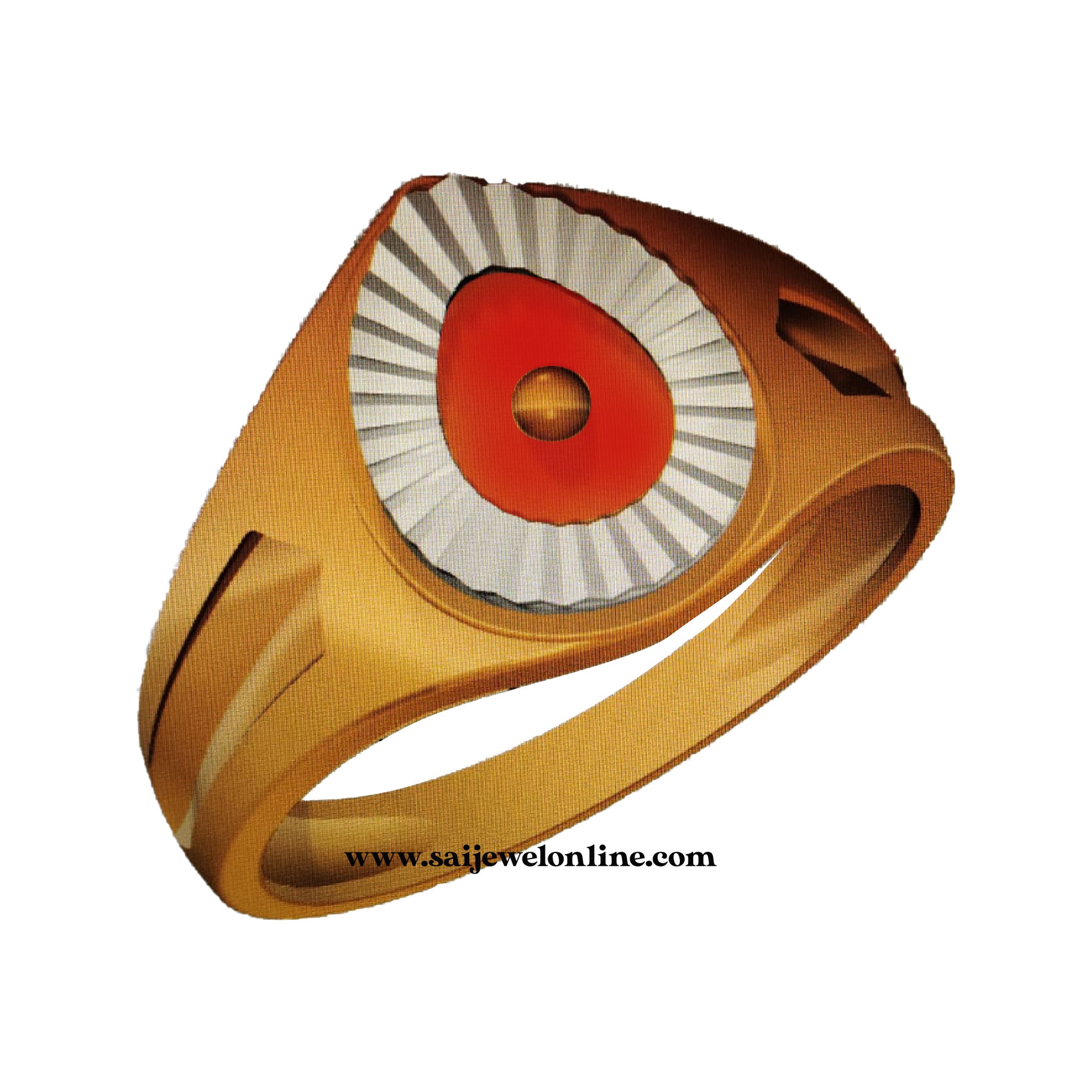 B.K Baba Gold Ring-BKGR018