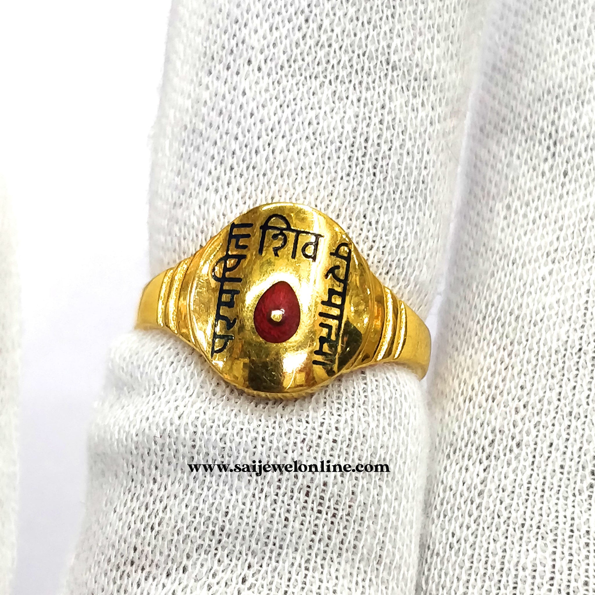 B.K PARAM PITA Gold Ring-BKGR22