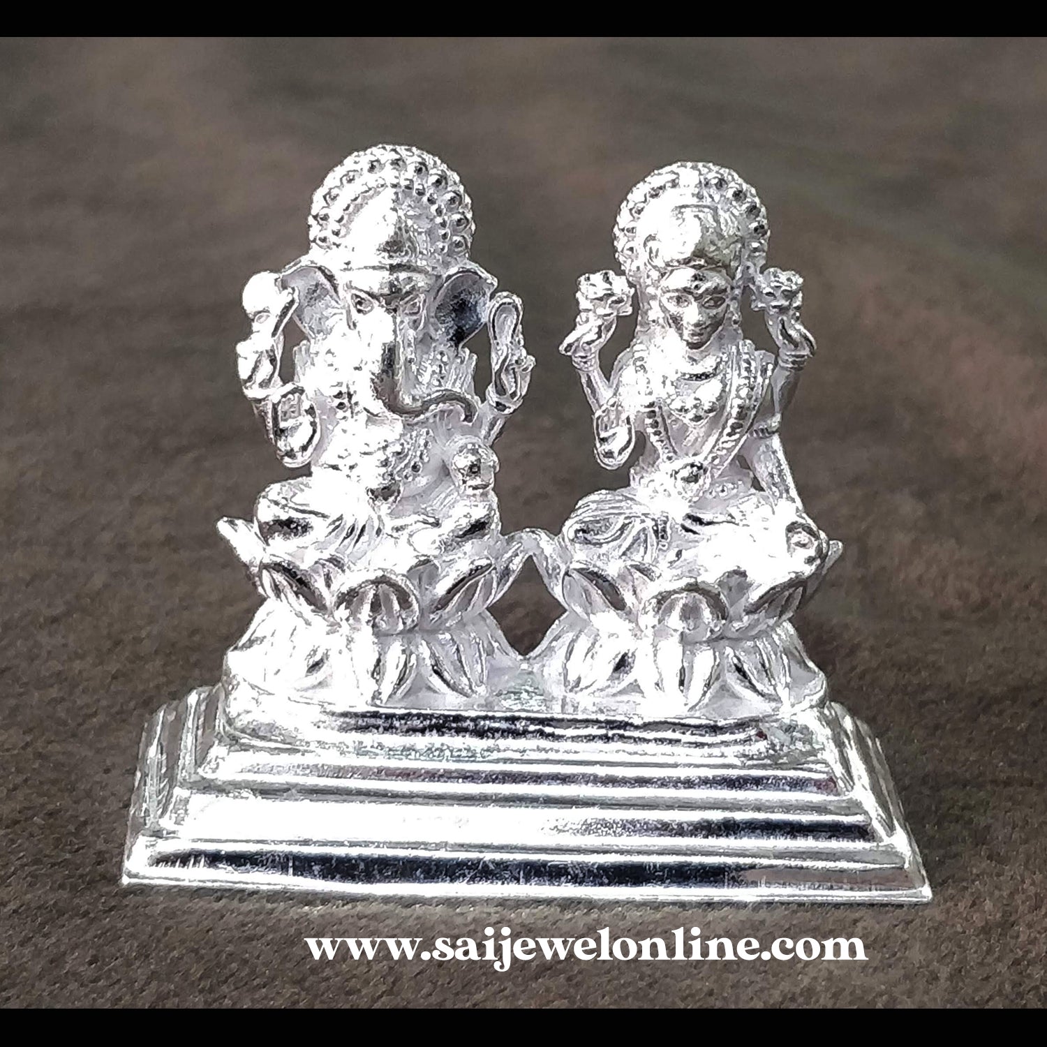 Silver Lakshmi Ganesh ji Idol Diwali Collection