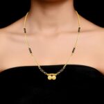 22k Gold Light Weight Mangalsutra for Women-SSJGM01 - Image 2