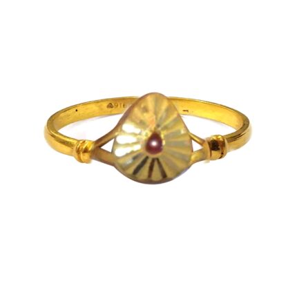 B.K Beautiful Baba Gold Ring-BKGR002