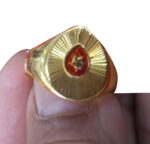B.K Beautiful Baba Gold Ring-BKGR004 - Image 3