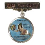 B.K Brahma Kumaris Badge in Silver-BKSB02
