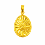 B.K Gold Baba Pendant-BKGP03 - Image 3