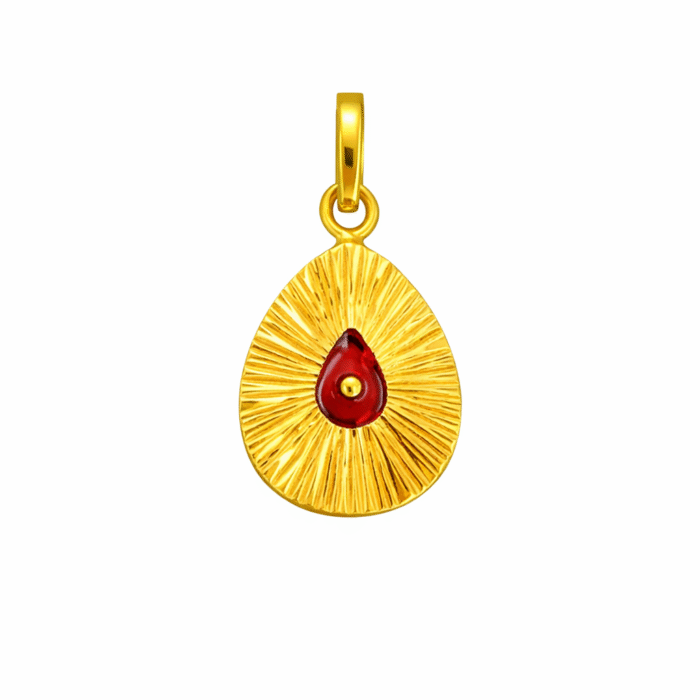 B.K Gold Baba Pendant-BKGP07 - Image 3