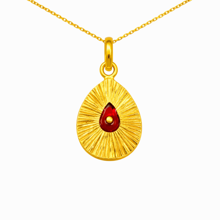 Copilot_20260505_123651 B.K Gold Baba Pendant-BKGP07 - Image 1