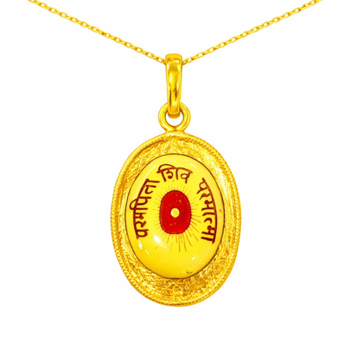 B.K Gold Baba Pendant-BKGP04 - Image 1