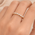 18K Hallmarked Gold Ring – Six Bezel‑Set IGI Certified Diamonds (0.28 ct, 1.810 gm, VS Clarity, H‑I Colour) | Sai Jewellers- S20 - Image 2