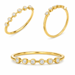 18K Hallmarked Gold Ring – Six Bezel‑Set IGI Certified Diamonds (0.28 ct, 1.810 gm, VS Clarity, H‑I Colour) | Sai Jewellers- S20 - Image 3