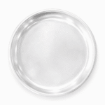 Plain Silver Thali  - BKSBB04