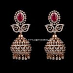 Diamond Jhumki Earrings-SSJDEJ01