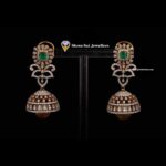 Diamond Jhumki Earrings-SSJDEJ03