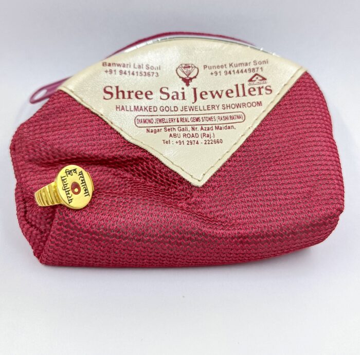 Brahma Kumaris 22k Hallmarked Gold Ring - 5.020gm | Spiritual Divine Jewellery-BKGR012 - Image 7