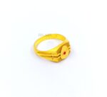 Brahma Kumaris 22k Hallmarked Gold Ring - 7.810gm | Spiritual Shivbaba Ring -BKGR015 - Image 3