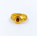 B.K Beautiful Baba Gold and Natural Diamond Ring-BKGR014 - Image 2