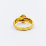 Brahma Kumaris 22k Hallmarked Gold Ring - 2.120gm | Spiritual Jewellery -BKGR010 - Image 3