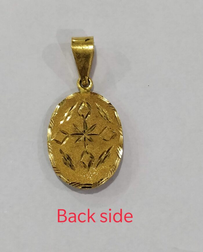 B.K Gold Baba Pendant-BKGP02 - Image 3