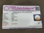 12.32ct Natural Pearl (Moti) Round Shape with Certificate | Best Quality Gemstones - Image 4