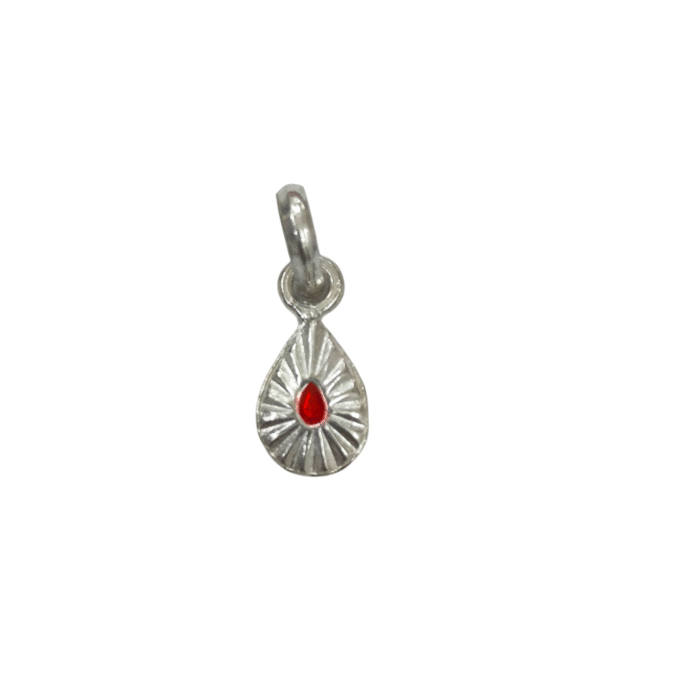 B.K Brahma Kumaris Pendant in Silver-BKSP01 - Image 1