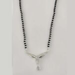 925 Sterling Silver Mangalsutra  Pendant With Chain | Gift for Women and Girls
