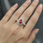 B.K Beautiful Baba Silver Ring in 92.5 Sterling Silver-BKSR03 - Image 2