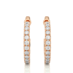Diamond Bali Earrings-DH_RD_114 - Image 6