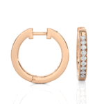 Diamond Bali Earrings-DH_RD_100 - Image 5