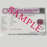 5.77 ct / 6.40 Ratti Manak  | Natural Ruby with Certificate Oval Cut - Image 3