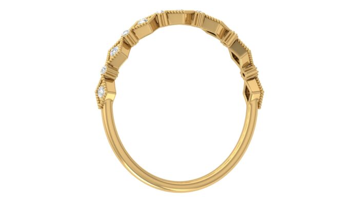 Squarcee thirteen Diamond Engagement Ring-S17 - Image 3