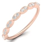 Seven-Fourteen Oval Diamond Engagement Ring - S21