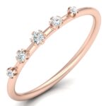 Classic Five Diamond Engagement Ring - S22