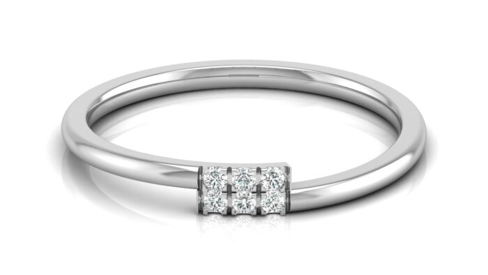 Rectoma six Diamond Diamond Engagement Ring - S23 - Image 8