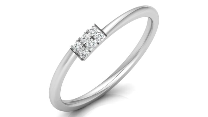 Rectoma six Diamond Diamond Engagement Ring - S23 - Image 7