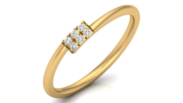 Rectoma six Diamond Diamond Engagement Ring - S23 - Image 4