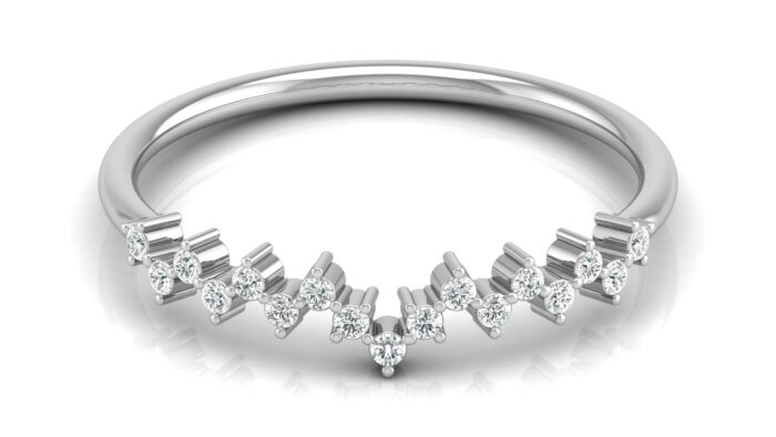Fancy Seventeen Stone Diamond Ring-S5 - Image 9