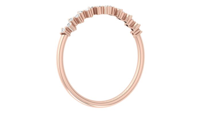 Fancy Seventeen Stone Diamond Ring-S5 - Image 5