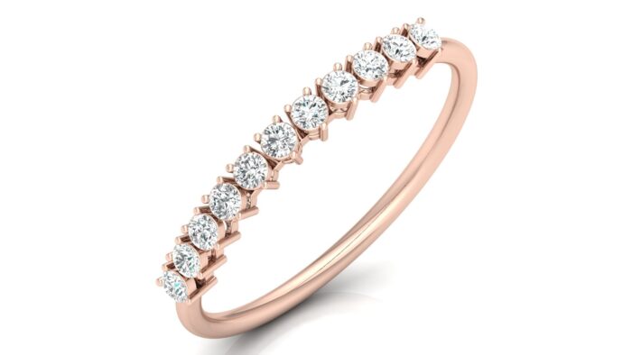 Beautiful Eleven Diamond Ring-S7 - Image 5