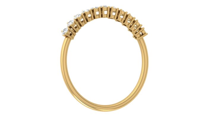 Beautiful Eleven Diamond Ring-S7 - Image 3