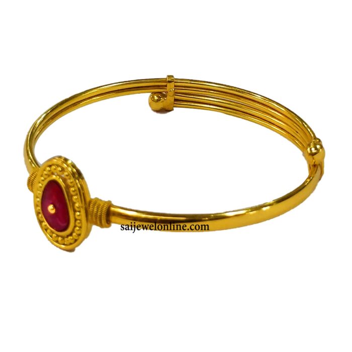 B.K Gold Brahma Kumaris Rakhi / Bracelet-BKGRA02 - Image 3