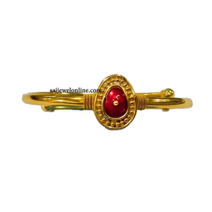 B.K Gold Brahma Kumaris Rakhi / Bracelet-BKGRA02 - Image 1