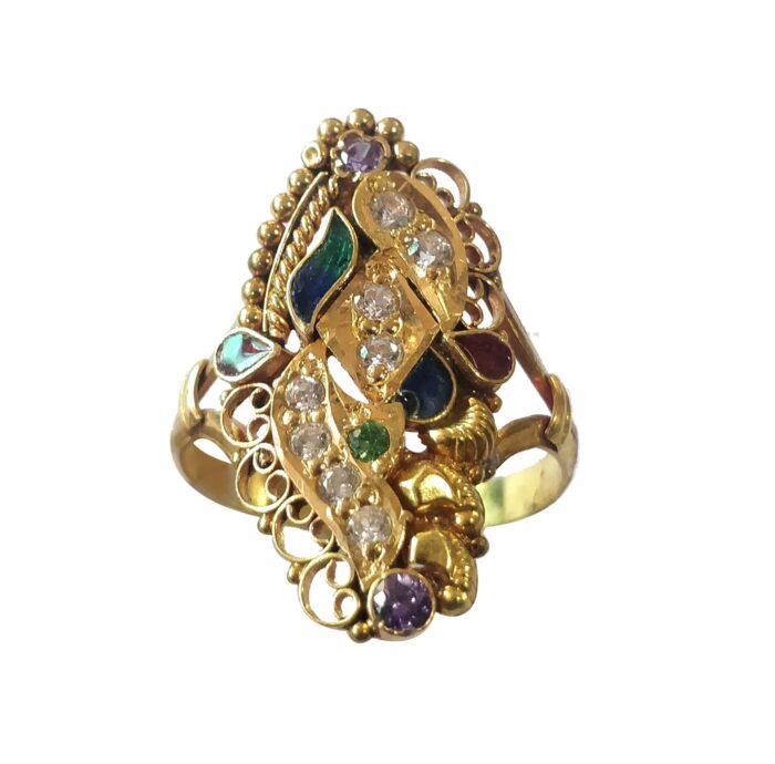Beautiful Rajasthani Ring-SSJGRR003 - Image 1