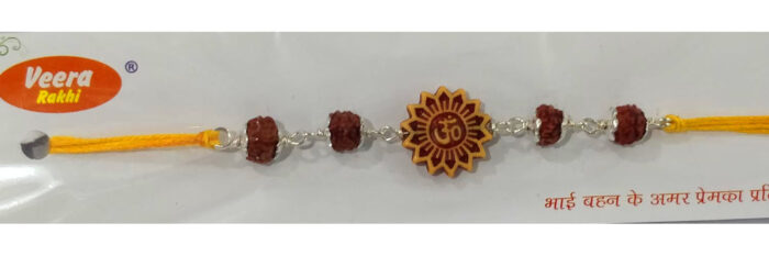 SilverRakhi3 Silver Rakhi-SRA03 - Image 1