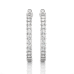 Diamond Bali Earrings-DH_RD_109 - Image 13