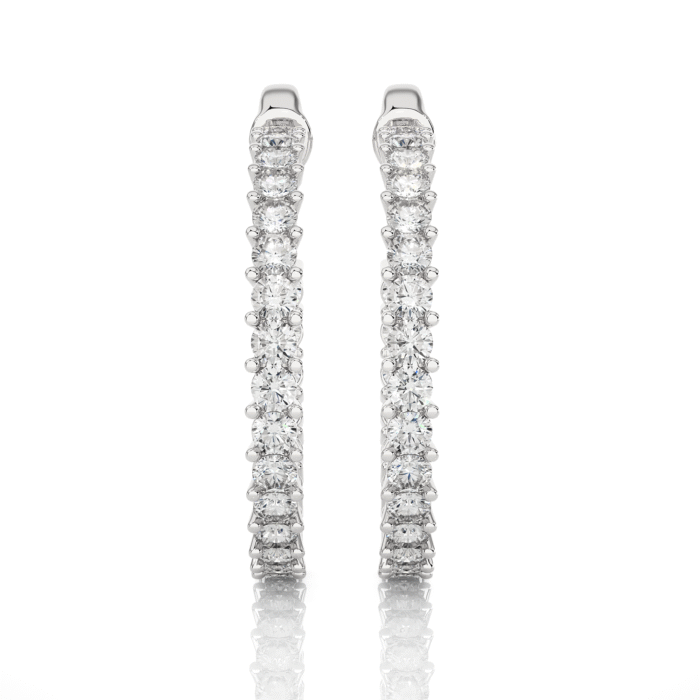 Diamond Bali Earrings-DH_RD_109 - Image 13