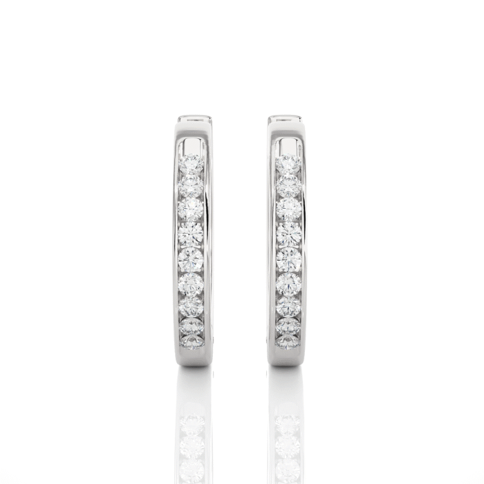 Diamond Bali Earrings-DH_RD_100 - Image 9